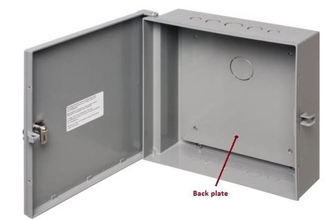 electrical enclosure with backplate|enclosure backplates.